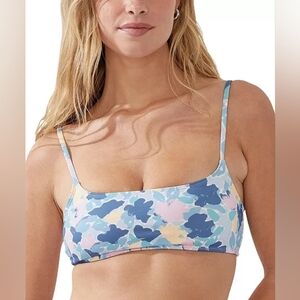 COTTON ON Women's Straight Neck Crop Bikini Top. Sz XL #A55